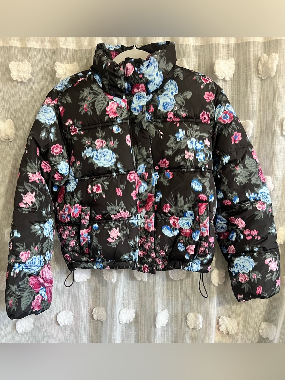 Old Navy Water-Resistant Printed Puffer Jacket